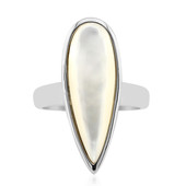 Mother of Pearl Silver Ring (MONOSONO COLLECTION)