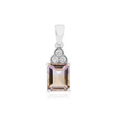 Ametrine Silver Pendant