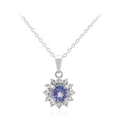 Tanzanite Silver Necklace