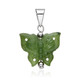 Nephrite Silver Pendant