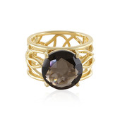 Smoky Quartz Silver Ring