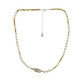 Keshi pearl Silver Necklace (TPC)