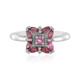 Pink Tourmaline Silver Ring