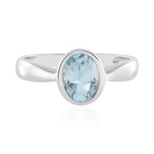 Sky Blue Topaz Silver Ring