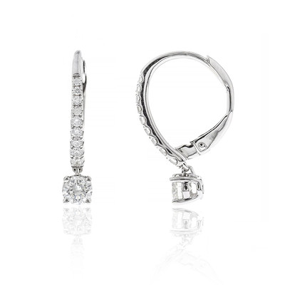 14K I1 (H) Diamond Gold Earrings (CIRARI)