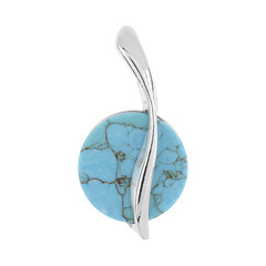 Turquoise Silver Pendant