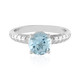 Sky Blue Topaz Silver Ring