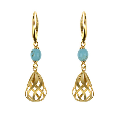 Turquoise Silver Earrings (dagen)