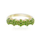 Russian Diopside Silver Ring