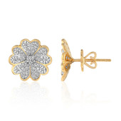 14K SI1 (G) Diamond Gold Earrings (Annette)