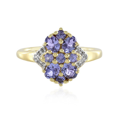 Tanzanite Silver Ring