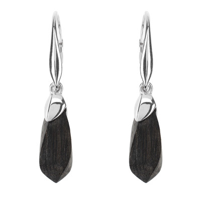 Black Oak Silver Earrings (dagen)