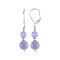 Tanzanite Silver Earrings