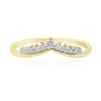 9K SI1 (G) Diamond Gold Ring