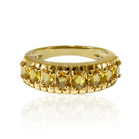 9K Yellow Sapphire Gold Ring (Adela Gold)