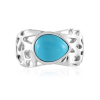 9K Sleeping Beauty Turquoise Gold Ring (Ornaments by de Melo)