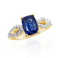 14K Nepal Kyanite Gold Ring (AMAYANI)