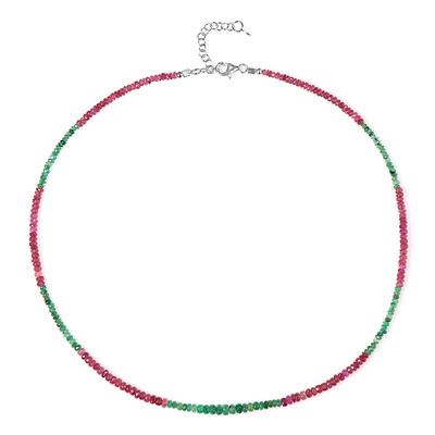 Madagascar Ruby Silver Necklace