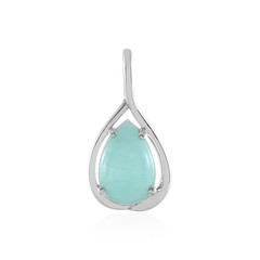 Amazonite Silver Pendant