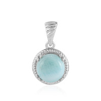 Larimar Silver Pendant