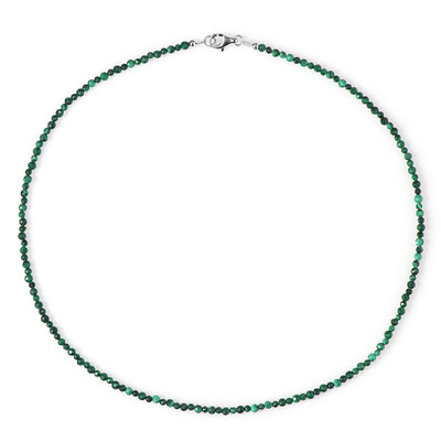 Malachite Silver Necklace