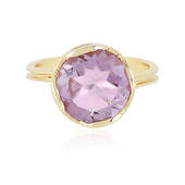 Rose de France Amethyst Silver Ring