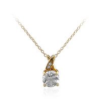 White Topaz Silver Necklace