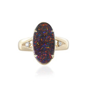 14K Andamooka matrix opal Gold Ring (AMAYANI)