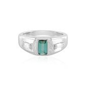 Indicolite Silver Ring