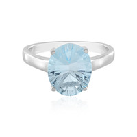 Sky Blue Topaz Silver Ring