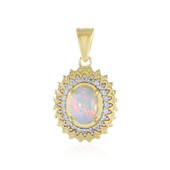 Welo Opal Silver Pendant