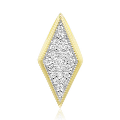 14K SI2 (G) Diamond Gold Pendant (Annette)