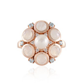White Freshwater Pearl Silver Ring (KM by Juwelo)