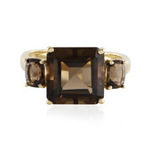 Smoky Quartz Silver Ring