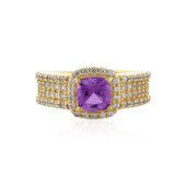 Uruguayan Amethyst Silver Ring