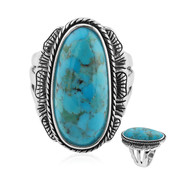 Kingman Blue Mojave Turquoise Silver Ring (Art of Nature)