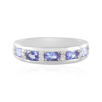 Tanzanite Silver Ring