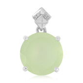 Prehnite Silver Pendant