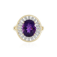 9K Moroccan Amethyst Gold Ring