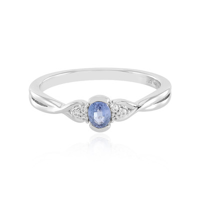 Ceylon Sapphire Silver Ring-9962OI | Juwelo