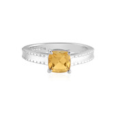 Citrine Silver Ring