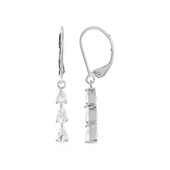 Zircon Silver Earrings