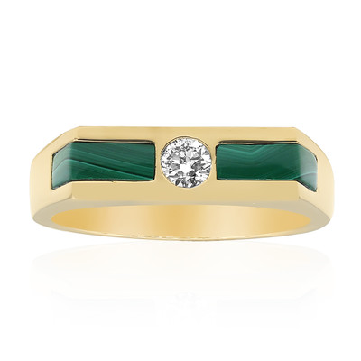 14K Malachite Gold Ring (CIRARI)