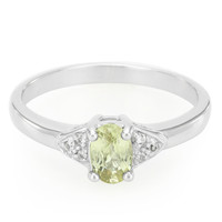 Chrysoberyl Silver Ring