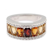 Citrine Silver Ring