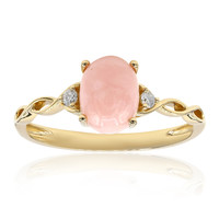 14K Pink Opal Gold Ring (CIRARI)