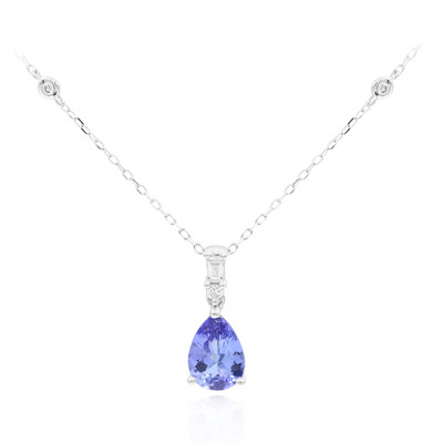 14K AAA Tanzanite Gold Necklace (CIRARI)