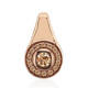 9K SI1 Argyle Rose De France Diamond Gold Pendant (Annette)