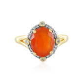 Carnelian Silver Ring