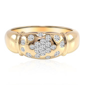 9K SI1 (G) Diamond Gold Ring (Annette)